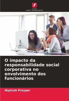 Cover O impacto da responsabilidade social corporativa no envolvimento dos funcionários