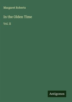 Cover In the Olden Time