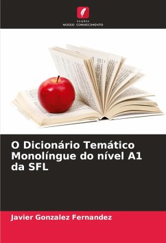 Cover O Dicionário Temático Monolíngue do nível A1 da SFL