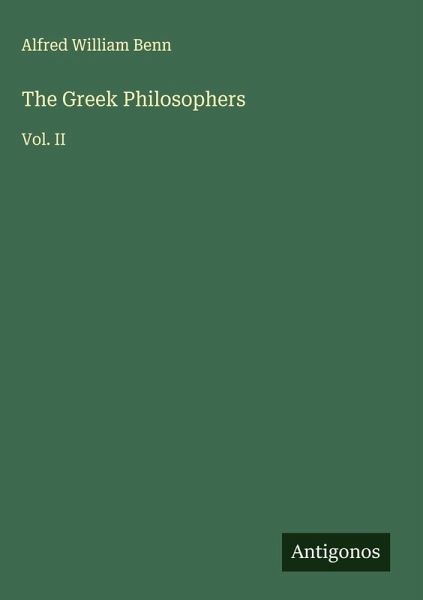 The Greek Philosophers The Greek Philosophers