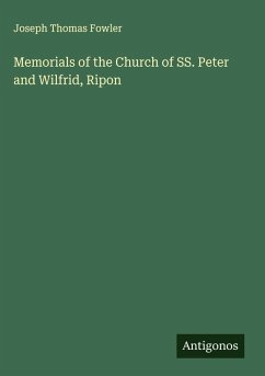 Cover Memorials of the Church of SS. Peter and Wilfrid, Ripon