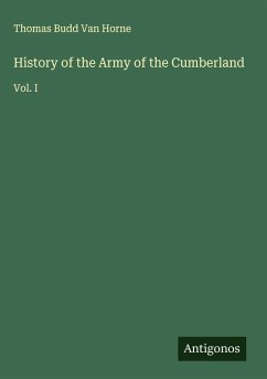 Cover History of the Army of the Cumberland