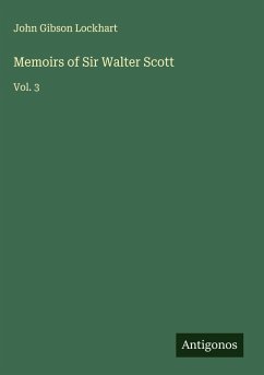 Cover Memoirs of Sir Walter Scott
