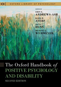 Cover The Oxford Handbook of Positive Psychology and Disability