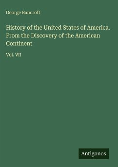 Cover History of the United States of America. From the Discovery of the American Continent
