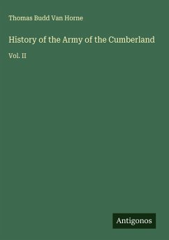 Cover History of the Army of the Cumberland