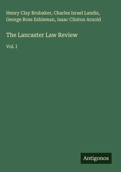 The Lancaster Law Review