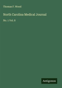 North Carolina Medical Journal - Wood, Thomas F.