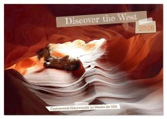 Discover the West (Tischkalender 2026 DIN A5 quer), CALVENDO Monatskalender