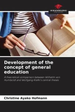 Cover Development of the concept of general education