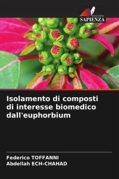 Cover Isolamento di composti di interesse biomedico dall'euphorbium