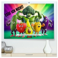 Cover Esse ich nicht! Der freche Kinderkalender mit Obst & Gemüse (hochwertiger Premium Wandkalender 2026 DIN A2 quer), Kunstdruck in Hochglanz