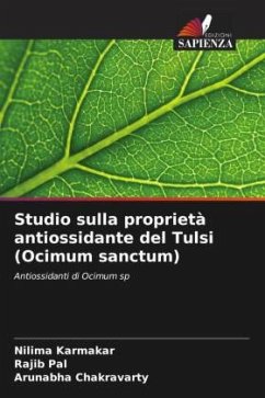 Cover Studio sulla proprietà antiossidante del Tulsi (Ocimum sanctum)