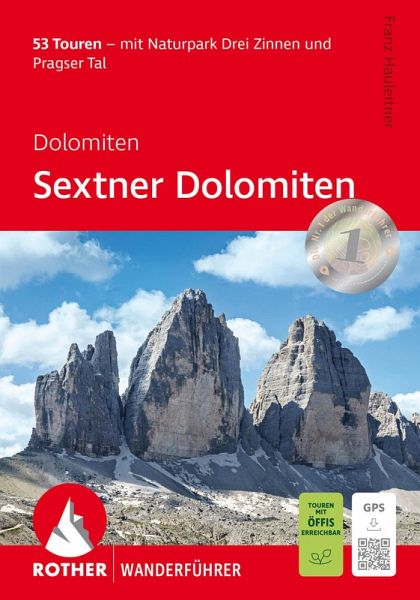 Dolomiten - Sextner Dolomiten, Rother Wanderführer Dolomiten - Sextner Dolomiten, Rother Wanderführer