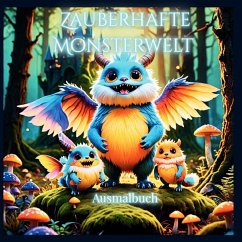 Cover Fabelhafte Monsterwelten - Verrückte Kreaturen & bunte Fantasie