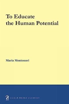 Cover To educate the human potential
