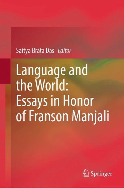 Language and the World: Essays in Honor of Franson Manjali (eBook, PDF)