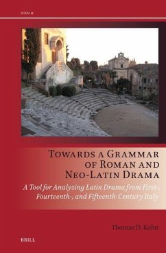 Cover Towards a Grammar of Roman and Neo-Latin Drama