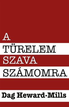 Cover A Türelem Szava Számomra (eBook, ePUB)