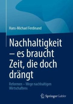 Cover Nachhaltigkeit - es braucht Zeit, die doch drängt