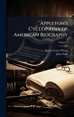 Cover Appleton's CyclopÃ]dia of American Biography