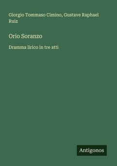 Cover Orio Soranzo