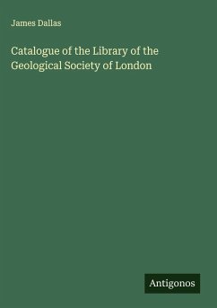 Cover Catalogue of the Library of the Geological Society of London