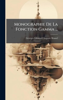 Cover Monographie De La Fonction Gamma ...