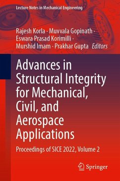 Cover Advances in Structural Integrity for Mechanical, Civil, and Aerospace Applications