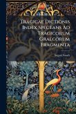 Tragicae Dictionis Index Spectans Ad Tragicorum Graecorum Fragmenta Tragicae Dictionis Index Spectans Ad Tragicorum Graecorum Fragmenta