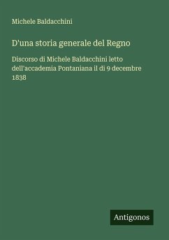 Cover D'una storia generale del Regno