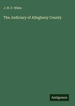Cover The Judiciary of Allegheny County
