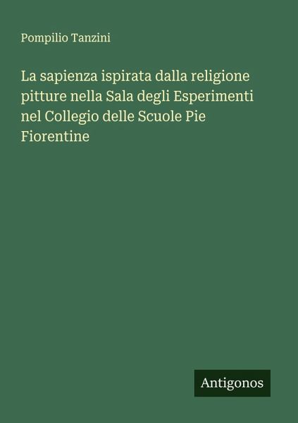 La sapienza ispirata dalla religione pitture nella Sala degli Esperimenti nel Collegio delle Scuole Pie Fiorentine