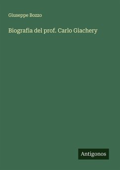 Biografia del prof. Carlo Giachery - Bozzo, Giuseppe