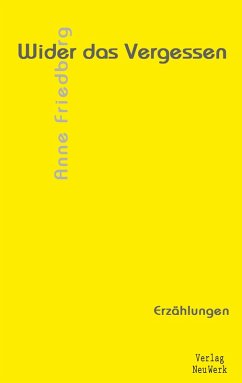 Cover Wider das Vergessen