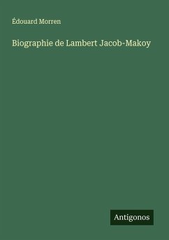 Cover Biographie de Lambert Jacob-Makoy