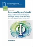 Das unverfügbare Subjekt Das unverfügbare Subjekt