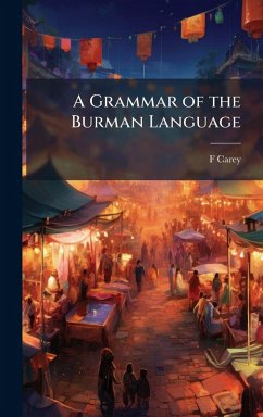 Cover A Grammar of the Burman Language