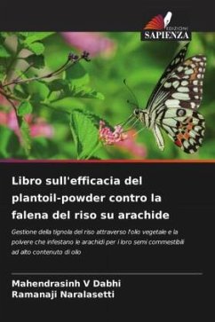 Cover Libro sull'efficacia del plantoil-powder contro la falena del riso su arachide