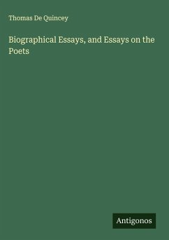 Cover Biographical Essays, and Essays on the Poets