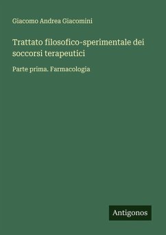 Trattato filosofico-sperimentale dei soccorsi terapeutici Cover Trattato filosofico-sperimentale dei soccorsi terapeutici