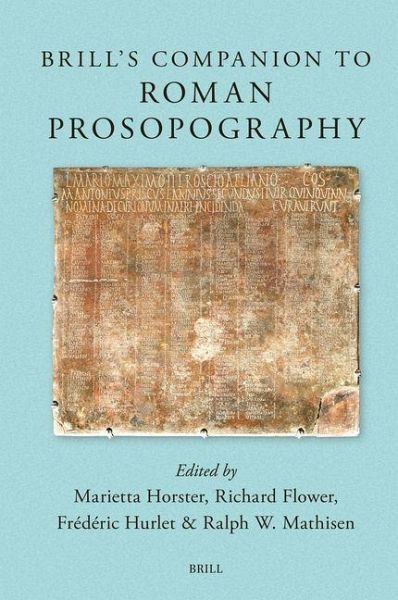 Brill's Companion to Roman Prosopography