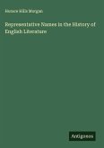 Representative Names in the History of English Literature