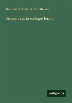 Cover Discours sur la zoologie fossile