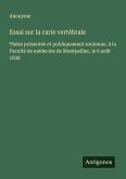 Essai sur la carie vertébrale Essai sur la carie vertébrale