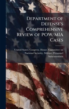 Cover Department of Defense's Comprehensive Review of POW/MIA Cases