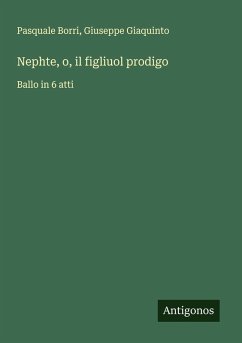 Cover Nephte, o, il figliuol prodigo