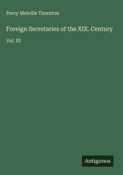 Cover Foreign Secretaries of the XIX. Century