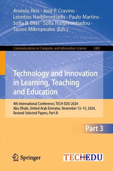 Technology and Innovation in Learning, Teaching and Education Technology and Innovation in Learning, Teaching and Education