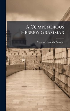 Cover A Compendious Hebrew Grammar
